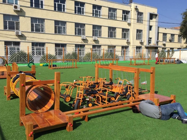  [domestic] Jilin outdoor wooden combination toys 